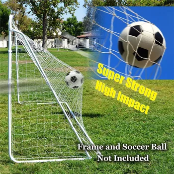 Nešiojamų Futbolo Tinklai Visu Dydžiu 12 x 6ft Futbolo Durų, vartų tinklą Klubų Trenerių Lauko Sporto Mokymo Post Tinklai Praktikos Rungtynės