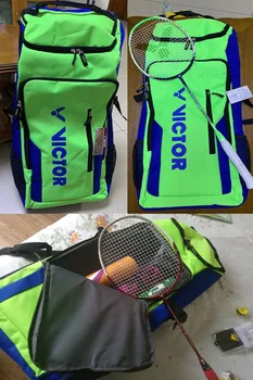 Nešiojamų Poliesteris Badmintono, Teniso Kuprinė Suaugusiųjų Mokymo Raquete Tinka 1-3 Teniso Raketės Laikymo Maišelis Skvošo Rakečių Sportas Krepšiai