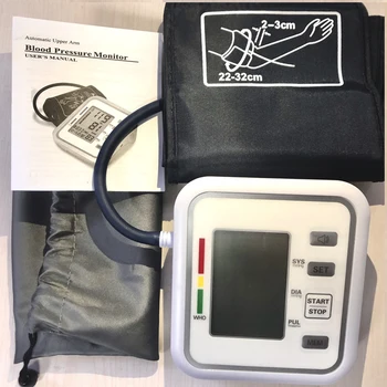 Nešiojamų žasto Kamertonas ' Kraujo Spaudimą, Stebėti Širdies ritmą Sphygmomanometer Pažangus Automatinis Skaitmeninis Monitorius KRAUJOSPŪDŽIO Matuoklis