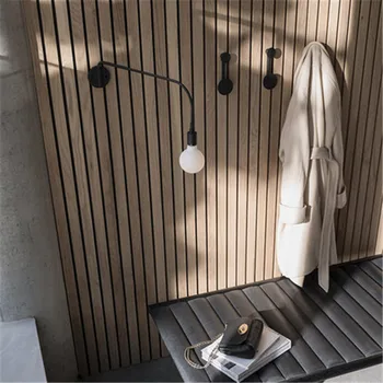 Nordic Dizainas Sukasi Sconce LED Sieninis Žibintas 