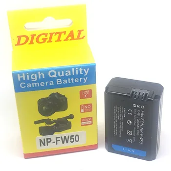 NP-FW50 NPFW50 NP FW50 Baterija Sony Alpha a6500 a6300 a6000 a5000 a3000 a7 a7R II a7II A7RII NEX-3 5 NEX-5R 7 F3 3D 5N RX10