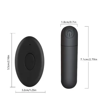Nuotolinio Valdymo Vibratorius G Spot Klitorio Stimuliatorius Mini Kulka Sekso Žaislai Pradedantiesiems, USB kroviklis 10 Greičio Stipri Vibracija