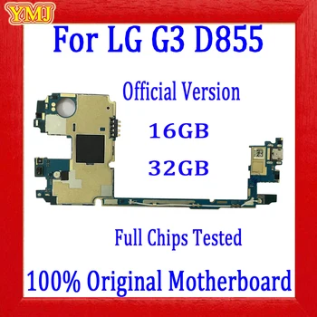 Oficiali versija 16GB/32GB už LG G3 D855 Plokštę su 