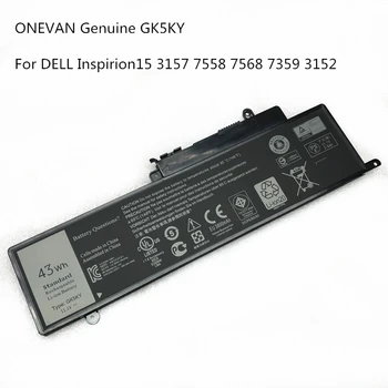 ONEVAN Originali GK5KY Originalus Laptopo Baterija DELL Inspirion 13 Inspirion 15 3157 7558 7568 7359 3152 3147 04K8YH 31NP6/60/80