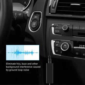 Onever 3.5 mm Aux Garso Triukšmo Filtras Žemės Linijos Triukšmo Izoliatoriai Automobilių Stereo Sistema, Garso Sistemos Namų garso Triukšmo Filtras