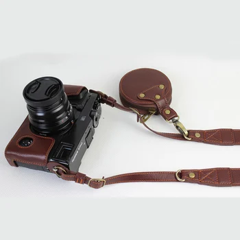 Originali Odinis dėklas Fotoaparato Krepšys Fuji Fujifilm X-Pro2 Xpro II III XPRO2 X-Pro3 nešiojamų Dangtelis Su Baterija Atidarymas