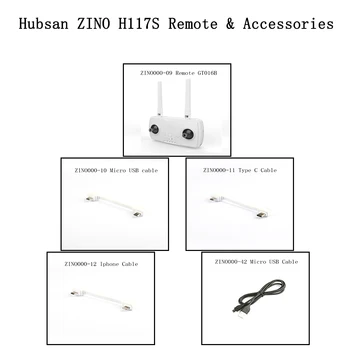 Originalus Hubsan ZINO H117S Nuotolinio GT016B Micro USB kabelį, Tipas C Kabelio Iphone Kabelis, Mikro USB Kabelis