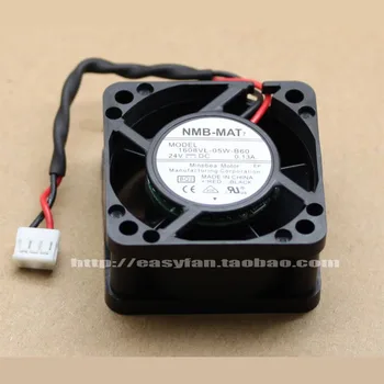 Originalus originali NMB-MAT 1608VL-05W-B60 24V 0.13 A 4cm aušinimo ventiliatorius įrangos 40×40×20mm aušintuvas
