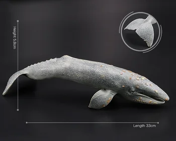 Originalus originali serija 20pcs sealife šeimos gyvūnų Vienaragis Banginis tigras žandikaulio ryklių žudikas humpback whale vaikams, žaislų, dovanų