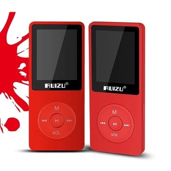 Originalus RUIZU X02 MP3 Grotuvą 8GB Nešiojami Muzikos Lossless Audio Grotuvas su Ekrano Paramos FM Radijas,Įrašymas,E-Knyga,Laikrodis