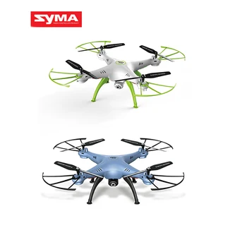 Originalus SYMA X5HW RC drone su HD kamera, WIFI realiu laiku perduoti pažangi keturių ašių sraigtasparnis vaikų žaislas dovana