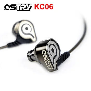 OSTRY KC06 HiFi In-Ear Aukštos klasės Ausinių Lossless Ausines Metalo Stereo Triukšmą Canselling
