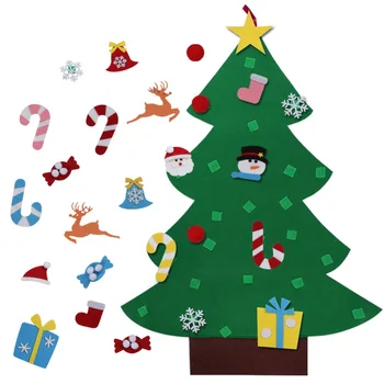 OurWarm Kalėdų Grupė Manė, Amatų, Medžio Sniego Bamblys Lipdukas Ornamentas Vaikams, Žaislai, Dovanos, Kalėdos Šalis Naujųjų Metų Dekoracija 2019