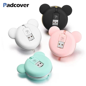 PADCOVER 2 In 1 Ištraukiama USB Kabelis, skirtas 