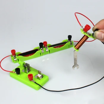 Pagrindinės Elektros Grandinės Magnetizmo Mokymosi Rinkinys Fizikos Aids Vaikų Švietimo Žaislas Išmokti pagrindinių grandinių& elektromagnetizmas
