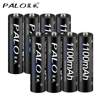 PALO 1.2 V Nimh AAA daugkartinio Įkrovimo Baterija 1100mah baterija AAA, nuotolinio valdymo