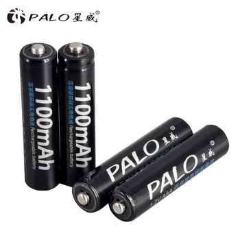 PALO 1.2 V Nimh AAA daugkartinio Įkrovimo Baterija 1100mah baterija AAA, nuotolinio valdymo