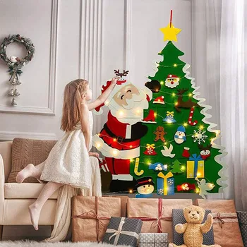 PASIDARYK pats Jaučiau, Kalėdų Eglučių Papuošalai, Kalėdų Papuošalų, Namų Santa Cristmas Tree Deco Noel Naujųjų Metų Dovanos Kalėdos Navidad 2021
