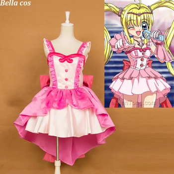 Pasirinktinis dydis Anime drabužius Mermaid Melody Pichi Pichi Pikis Nanami Luchia cosplay kostiumų pink lolita dress Helovinas kostiumai
