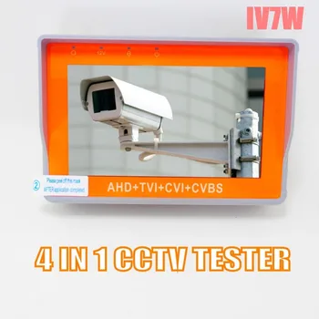 Patobulinta HD VAIZDO Testeris IV8W IV7W 5MP 4MP HAINAUT TVI CVI CVBS Analoginis Saugumo Kameros Testeris Monitorius su PTZ UTP kabelių bandymo