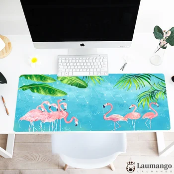 Pelės Padas Flamingo Dizainas, Spalvos Geros išvaizdos Žaidimų Klaviatūra, Kilimėlis Žaidėjus tapis souris mini pc kawaii žaidimų kilimėlis, priedai