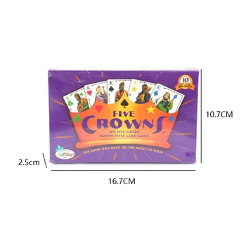 Penkių Vainikai, Dovanų Žaisti Kortų Žaidimas Juokingas Interaktyvus Šalies Vaikų Adluts Kelionės Baras Žaislas Šeimos Susibūrimo Stalo Klubas