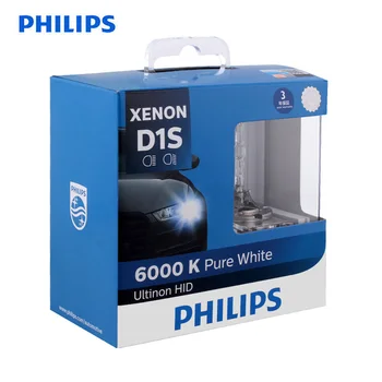 Philips HID 6000K D1S D2S A2R D3S D4S Ultinon Cool Blue 