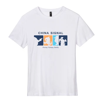 Pioneer Stovykla 2019 Naujas Vyrų marškinėliai Mados Gyvūnų Žirafa Spausdinti marškinėliai vyriški Vyrai Viršūnes Trumpas Rankovės Vasaros Atsitiktinis marškinėliai