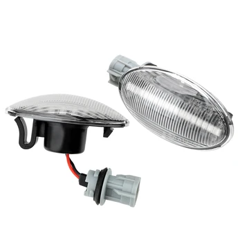 Pora Automobilio Posūkio Signalo Lemputė Indikatorių Šviesos Suzuki Swift Jimmy Vitara SX4 Alto Tekančio Vandens Šviesos diodų (LED) Dynamic Šoniniai Gabaritiniai