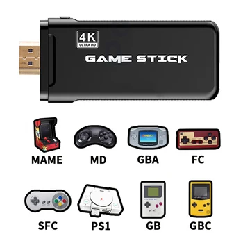 Powkiddy USB Wireless Handheld TV Vaizdo Žaidimų Konsolės Statyti 3000+ Klasikinis Žaidimas Mini Vaizdo Konsolės Paramos AV/HDMI Išėjimas