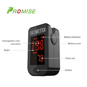 PRO-F4 Namų Piršto Pulse Oximeter,Širdis Plakti 1 Min Soties Stebėti Pulsą, Širdies ritmas, Kraujo Deguonies SPO2-kelių spalvų