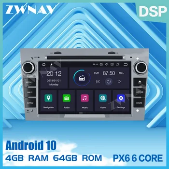 PX6 Android 10.0 Su DSP IPS RDS Automobiliu GPS Navi 