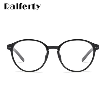 Ralferty Apvalūs Akiniai Moterų Skaidrios Akinius Rėmo Trumparegystė Optiniai Akinių Rėmeliai Vintage Akiniai oculos de grau F95506
