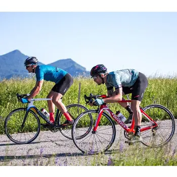 RALVPHA EF Švietimo Dviračiais Drabužių Pirmą Pro Komandos Vyrams trumpomis Rankovėmis Užsakymą Tinka Vasaros Ropa Ciclismo Bleathable Važinėti Dviračiu
