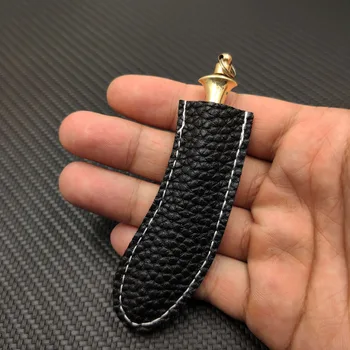 Rankinio kalimo Nerūdijančio Plieno Modelio Žalvario Mini Nešiojamieji Aštrių Key Chain Kišenėje Peilis Kišenėje Scimitar Laišką Atidarytuvas