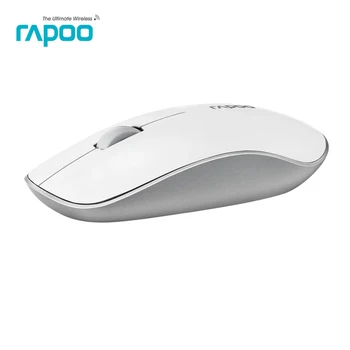 Rapoo Slim 2.4 G USB Optinė bevielė Pelė Mac OS PC 
