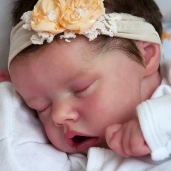 RBG Bebe Reborn Rinkinio 17 Colių Reborn Baby Vinilo Komplektas Dvyniai Yra Unpainted Nebaigtų Nesurinkti Lėlės Dalys 