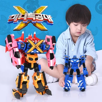 Robotas Automobilių Veiksmų Skaičius, Orlaivių Bakas Modelis Vaikas suaugusiųjų Žaislai Mini Agentas X Mašina Derinys Deformuojamieji Tinka Robotas 