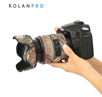 ROLANPRO Objektyvas Kamufliažas Kailis Lietaus Canon EF 24-105mm f4L IS USM Objektyvas Apsauginė Įvorė, Ginklus, Apsaugos Atveju Drabužiai