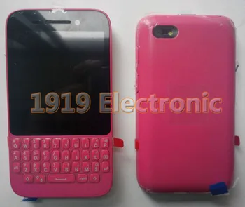Rožinė Naujas LCD Ekranas Jutiklinis Ekranas skaitmeninis keitiklis+Bezel Rėmas+Klaviatūra+Baterijos dangtelis Dangtelis BB BlackBerry K5+Įrankiai