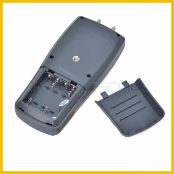 RZ GM510 Slėgio Manometro USB sąsaja ir Žemas baterijos indikatorius funkcija