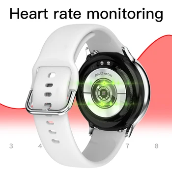 S20 Smart Žiūrėti 1.4 Colių Apvalaus Ekrano EKG Vyrai Moterys Visiškai Jutiklinis Ekranas IP68 Vandeniui Širdies ritmo Monitorius Kraujo Spaudimas Žiūrėti