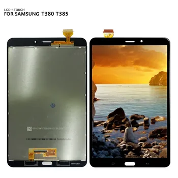 Samsung Galaxy Tab 8.0 2017 SM-T380 SM-T385 T380 T385 Jutiklinis Ekranas skaitmeninis keitiklis Stiklo Lcd Ekranas asamblėjos Pakeitimo