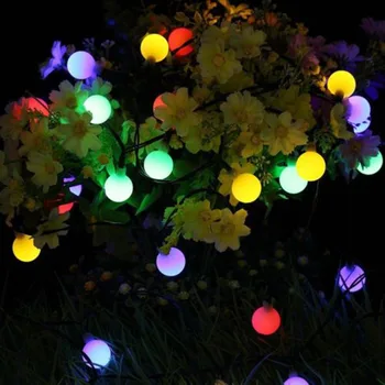Saulės Mokestis LED String Pasakų šviesos Vandeniui Lauko Sodo žibintai Veją lempos Hoilday Šalies Kalėdų, Vestuvių Dekoravimas