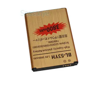 Seasonye 3800mAh BL-53YH Aukso Pakeitimo Baterija LG G3 D855 F400 D830 D850 VS985 D850 D851 + Sekimo Kodas