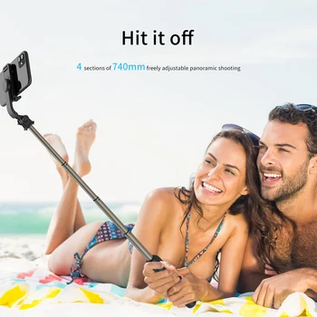 Selfie Stick Trikojo Nuotolinio Patogus Mobilusis Telefonas su 