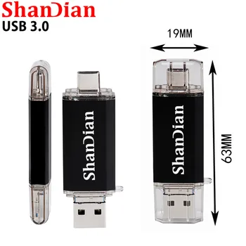 SHANDIAN OTG 3 in 1, USB 