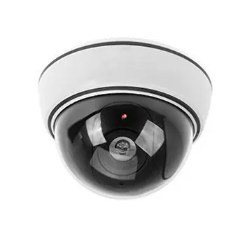Sidabro Manekeno Dome Saugumo Kameros CCTV False IR šviesos DIODAS Mirksi Raudona Šviesa WYS Pardavimo