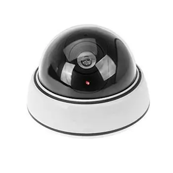Sidabro Manekeno Dome Saugumo Kameros CCTV False IR šviesos DIODAS Mirksi Raudona Šviesa WYS Pardavimo