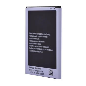SIYAA Originalus B800BC Baterija Samsung Note3 N9000 N9006 N9005 N9009 Didelės 3200mAh Talpos, Aukštos Kokybės Pakaitinis Akumuliatorius
